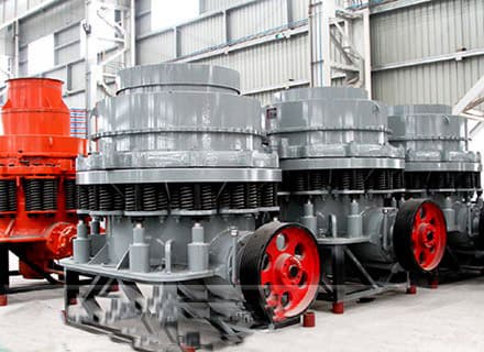 Cone crusher with high efficiency-